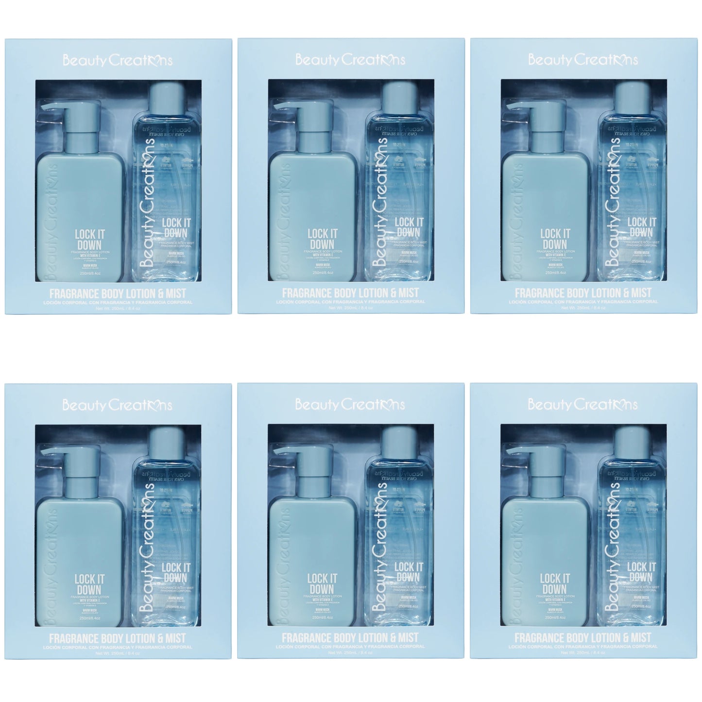 Loción Corporal y Mist Perfumados Beauty Creations | Cosméticos al por Mayor