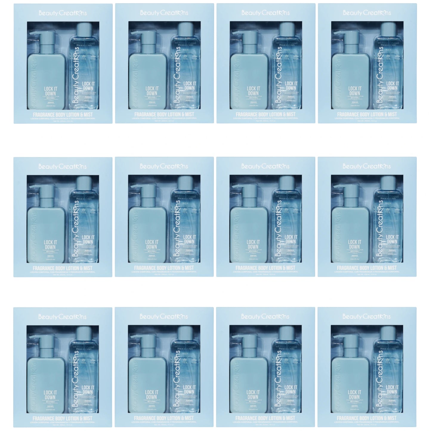 Loción Corporal y Mist Perfumados Beauty Creations | Cosméticos al por Mayor
