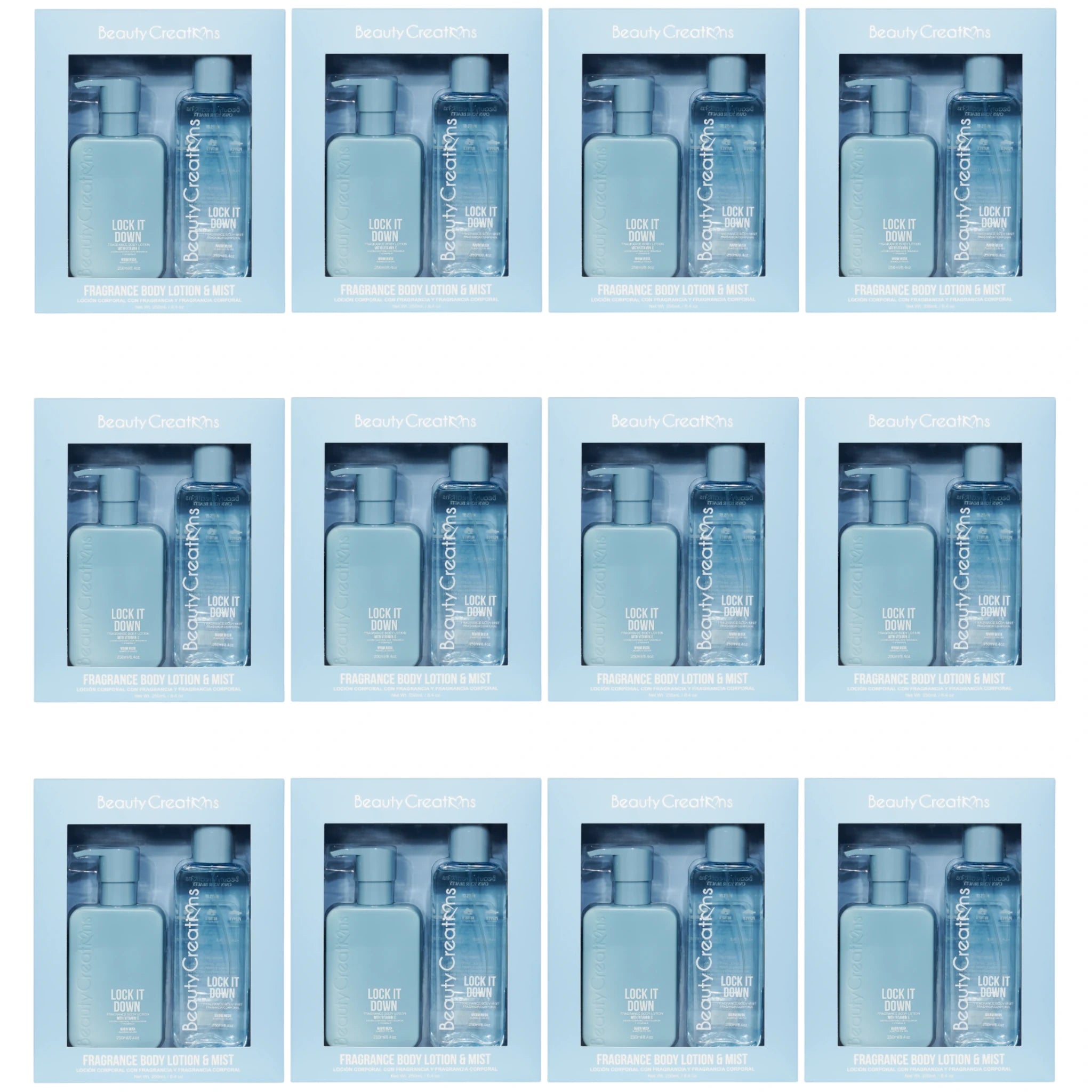Loción Corporal y Mist Perfumados Beauty Creations | Cosméticos al por Mayor