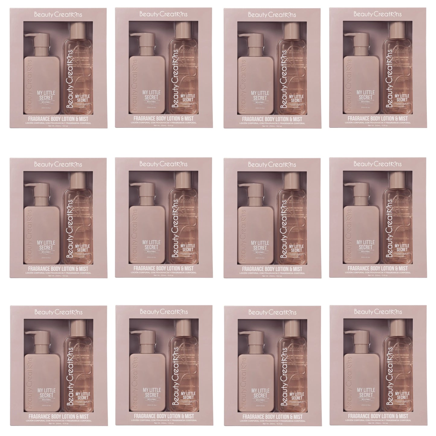 Sets de Loción Corporal y Mist My Little Secret | Cosméticos al por Mayor