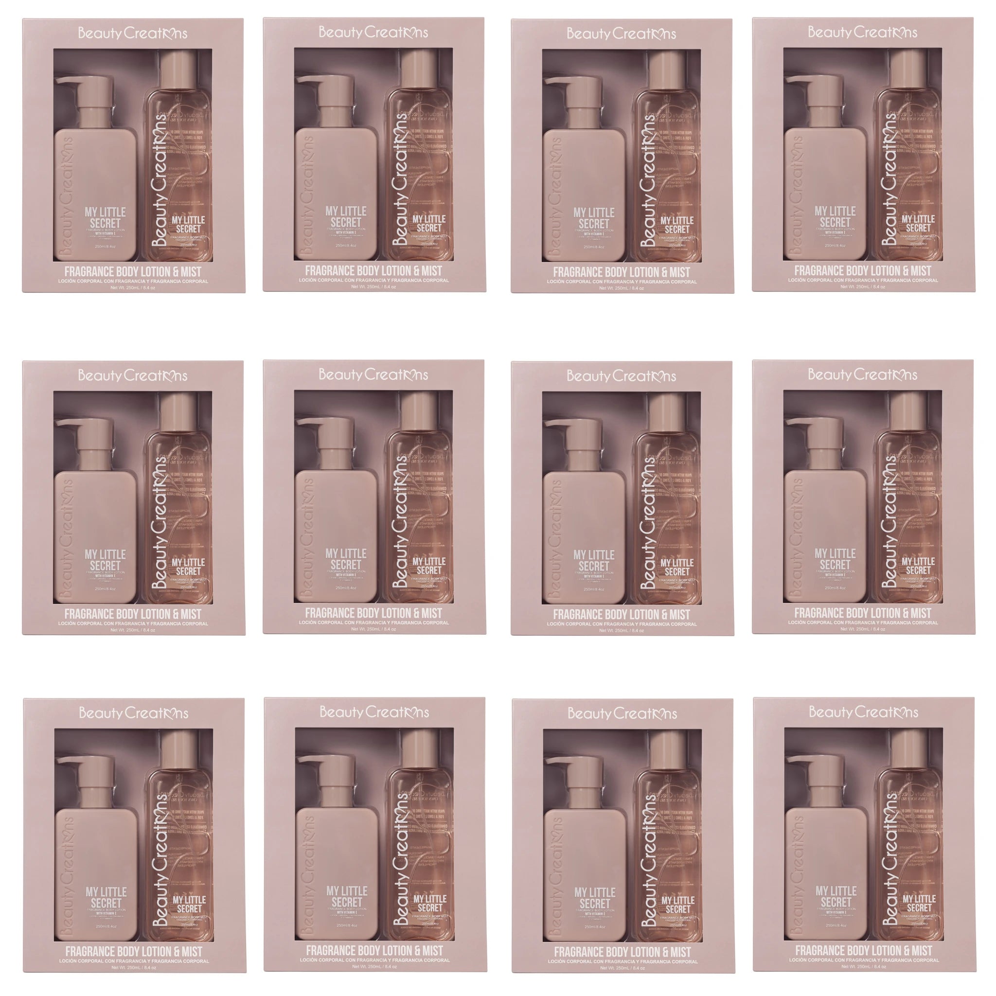 Sets de Loción Corporal y Mist My Little Secret | Cosméticos al por Mayor