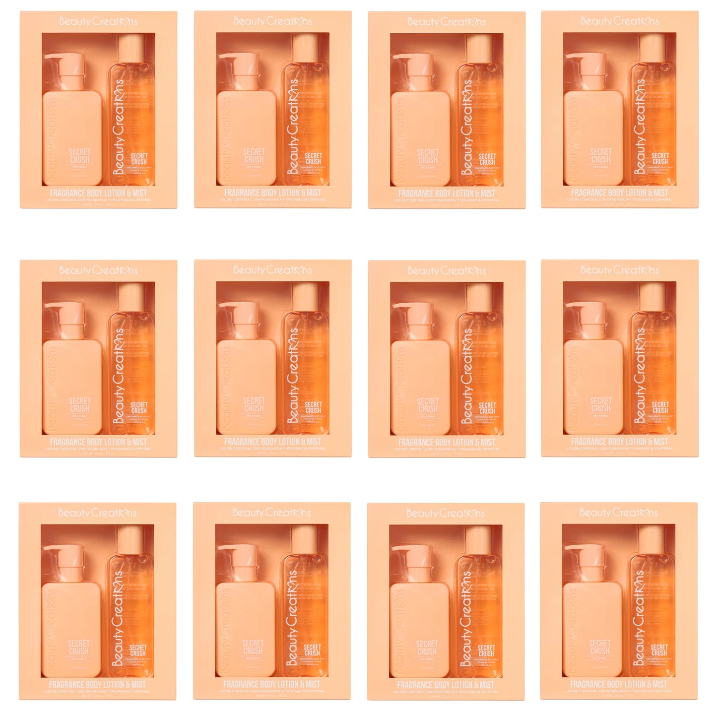 Sets de Loción Corporal y Mist Secret Crush | Cosméticos al por Mayor