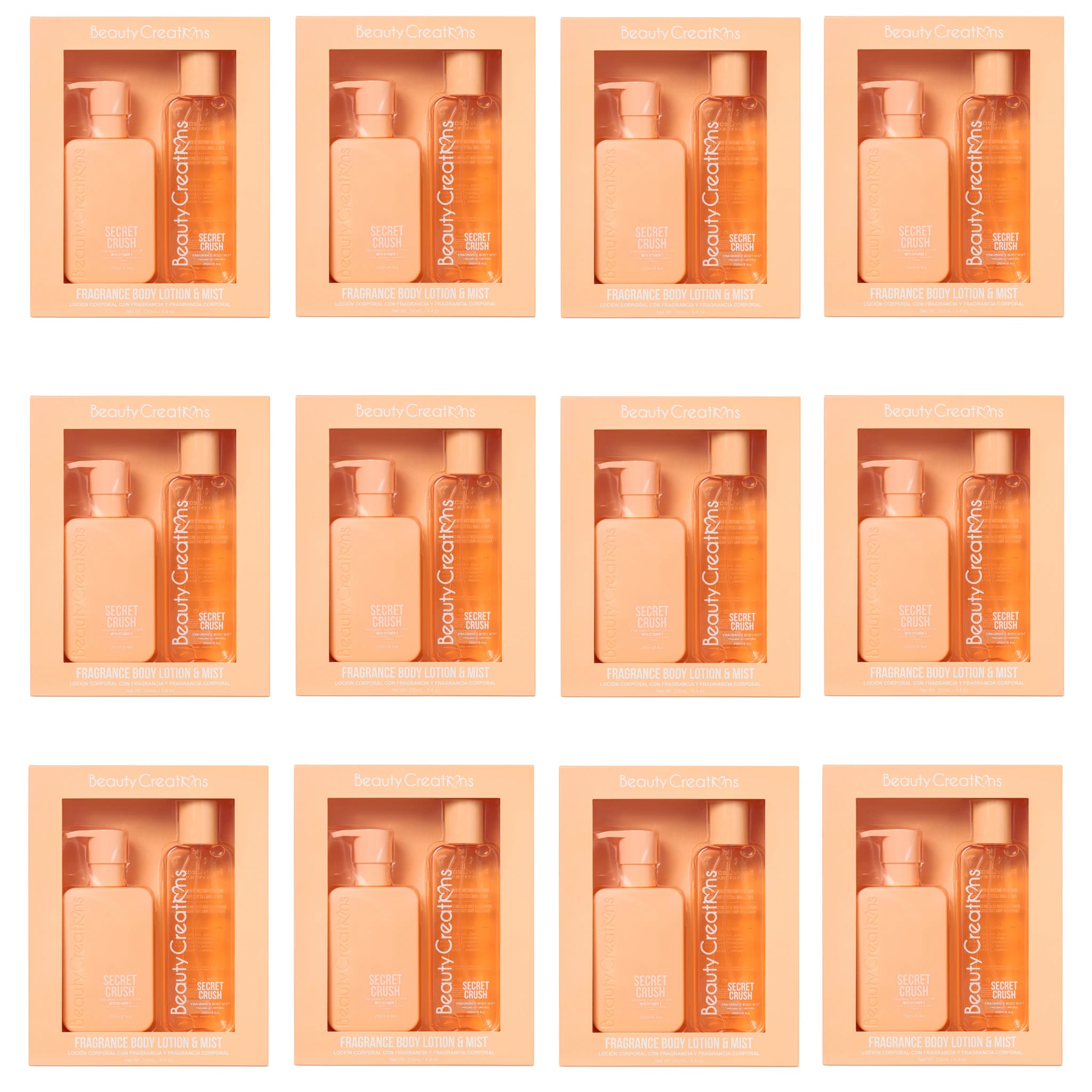 Sets de Loción Corporal y Mist Secret Crush | Cosméticos al por Mayor
