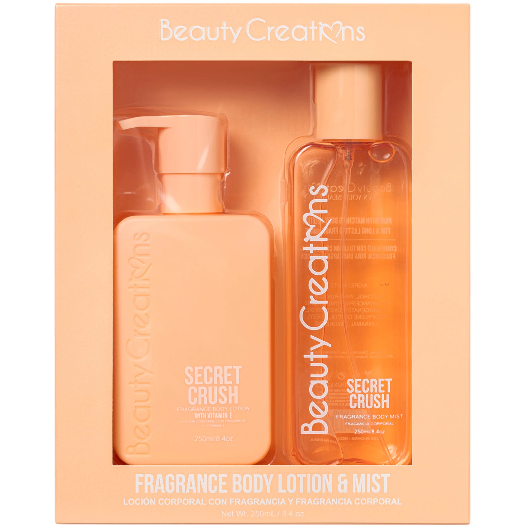 Sets de Loción Corporal y Mist Secret Crush | Cosméticos al por Mayor