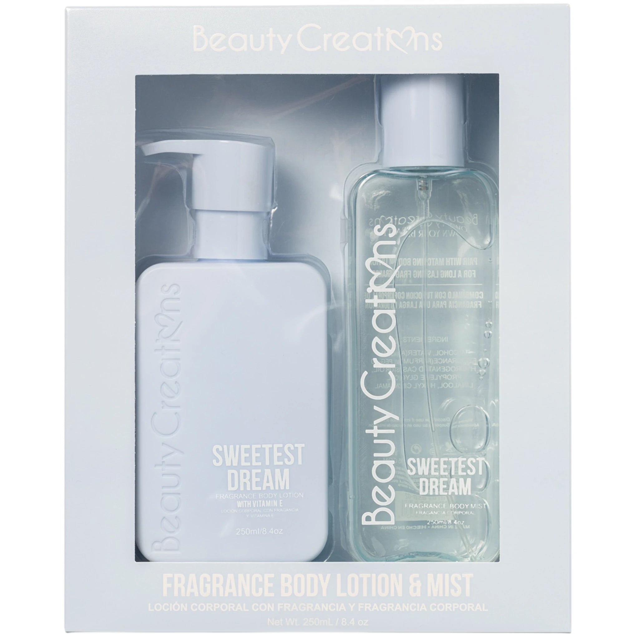 Sets de Loción Corporal y Mist Sweetest Dream | Cosméticos al por Mayor