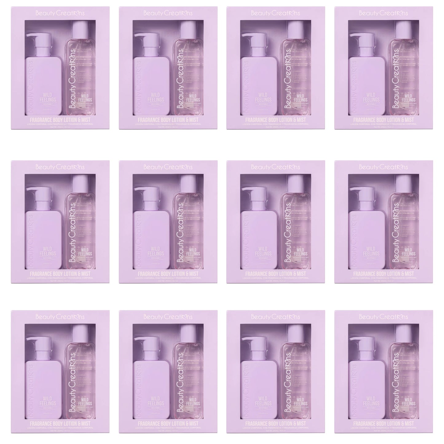 Sets de Loción Corporal y Mist Wild Feelings | Cosméticos al por Mayor