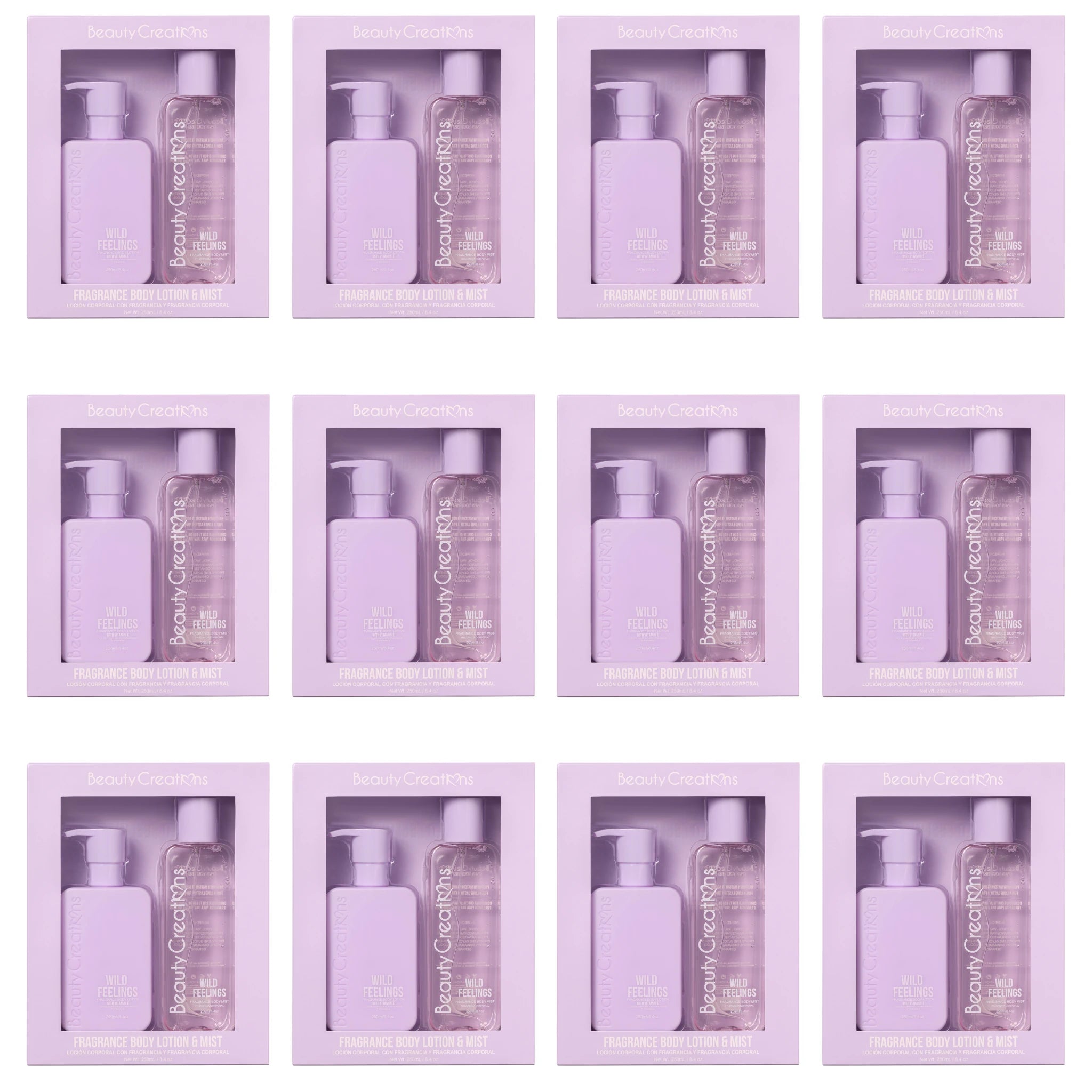 Sets de Loción Corporal y Mist Wild Feelings | Cosméticos al por Mayor