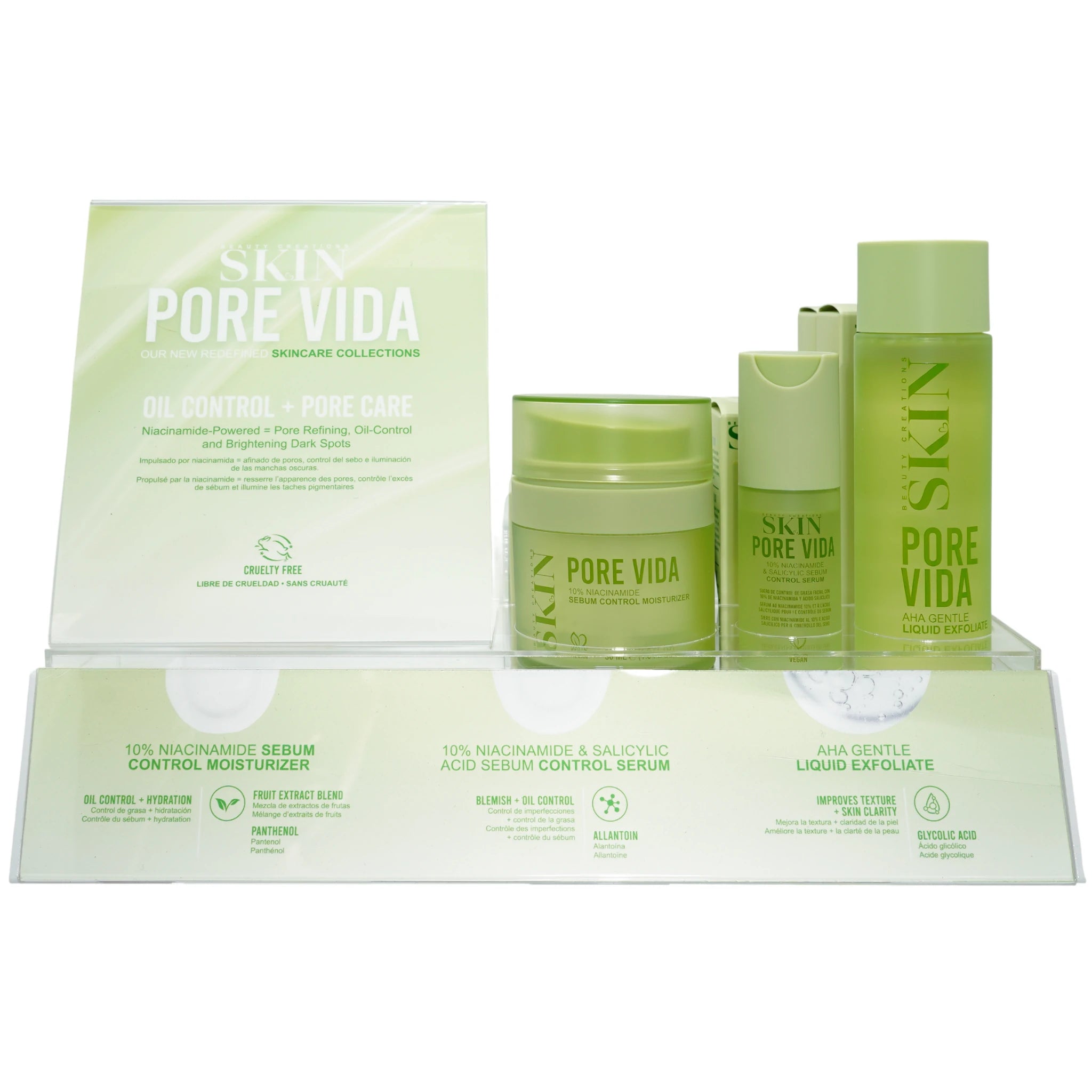 Set Pore Vida Beauty Creations | Cosméticos al por Mayor
