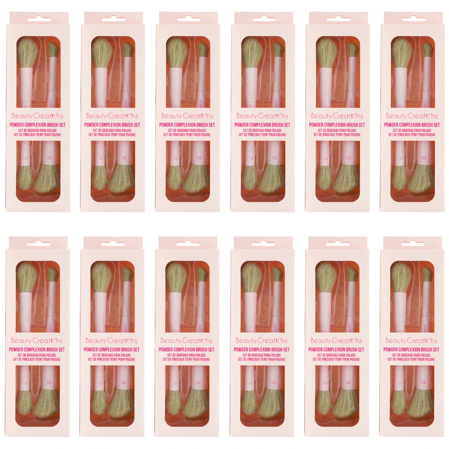 Sets de Brocha para Polvos Beauty Creations | Cosméticos al por Mayor