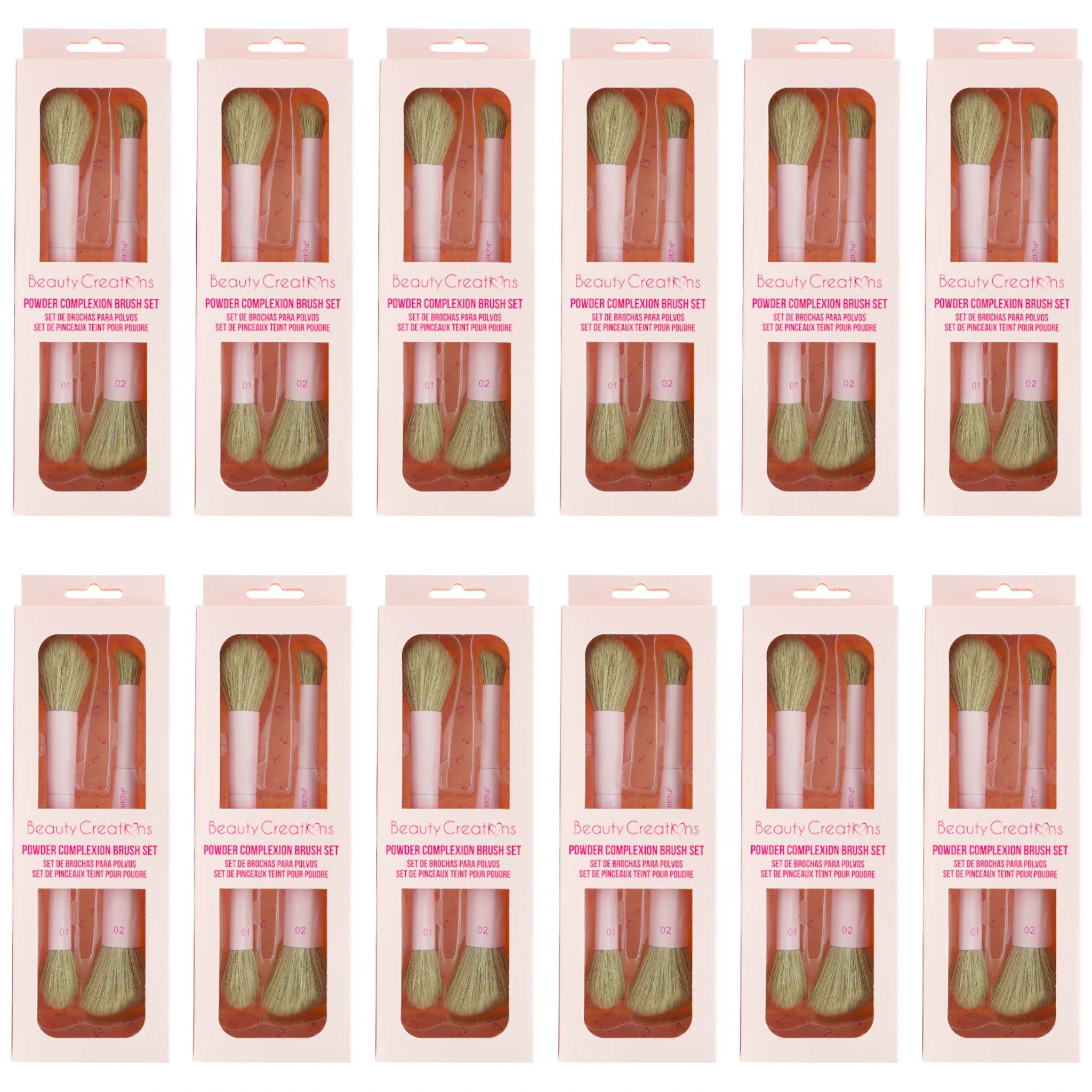 Sets de Brocha para Polvos Beauty Creations | Cosméticos al por Mayor