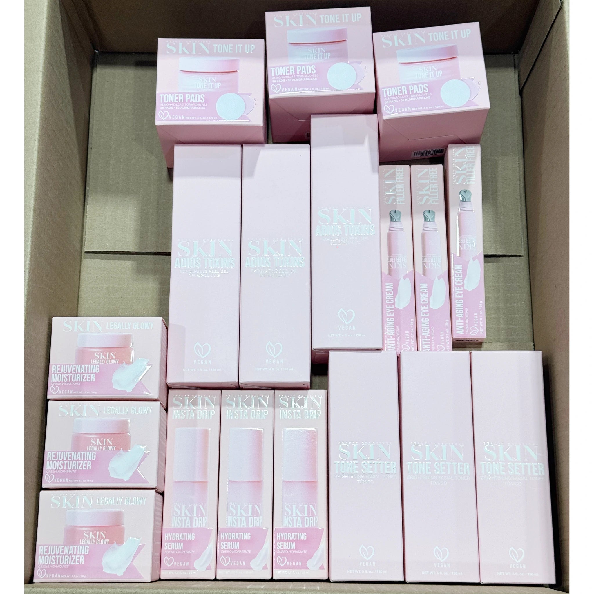 Surtido Cuidado de la Piel Beauty Creations | Cosméticos al por Mayor