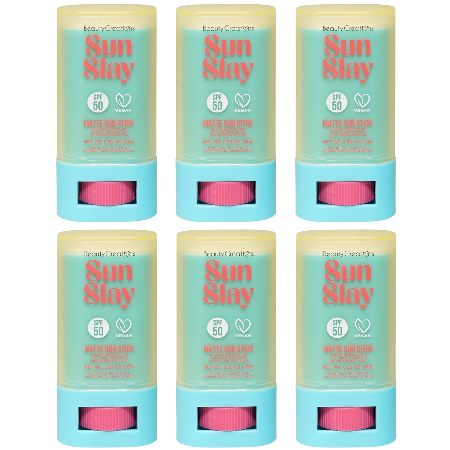 Barra Solar Mate Sun Slay Beauty Creations  | Cosméticos al por Mayor