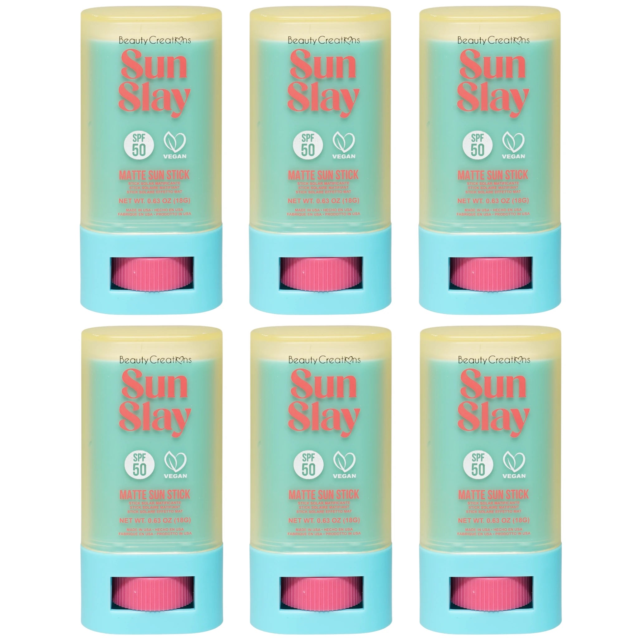 Barra Solar Mate Sun Slay Beauty Creations  | Cosméticos al por Mayor