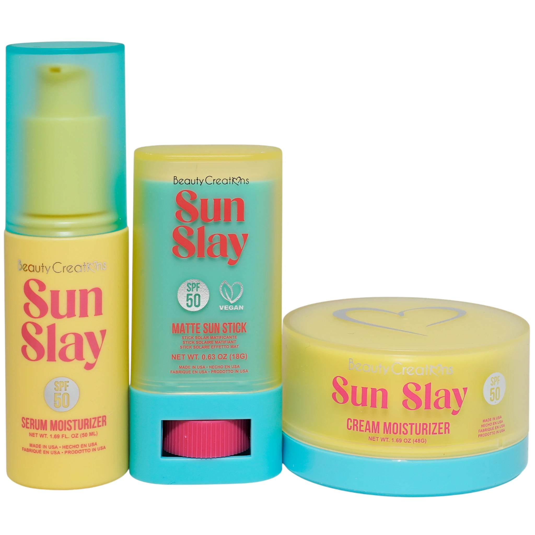 Colección Sun Slay SPF Pr Beauty Creations  | Cosméticos al por Mayor