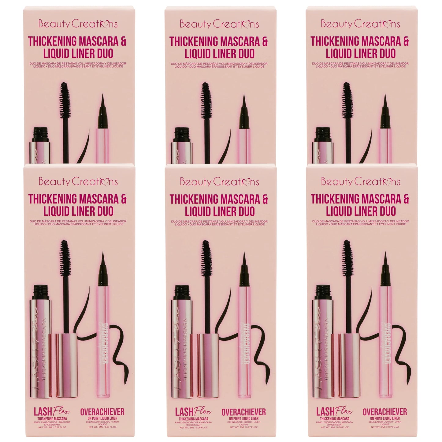 Dúo de Máscara y Delineador líquido | Cosmeticos al por Mayor