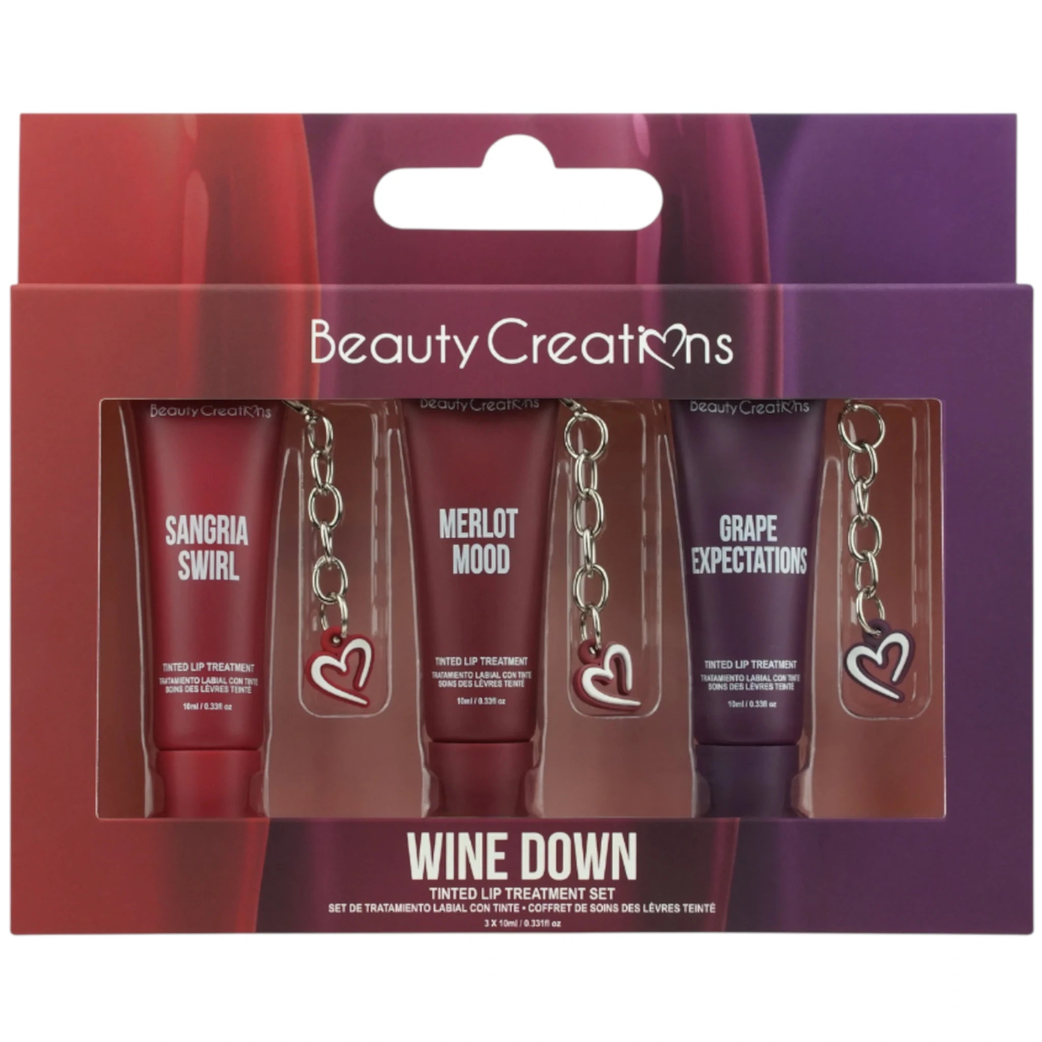 Sets Labial Tono Wine Down Beauty Creations | Cosméticos al por Mayor