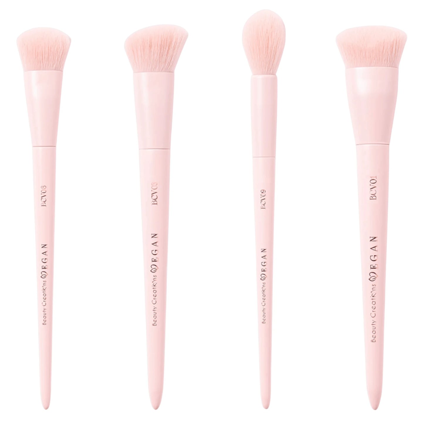 Brochas Veganas Surtidas Beauty Creations | Cosméticos al por Mayor