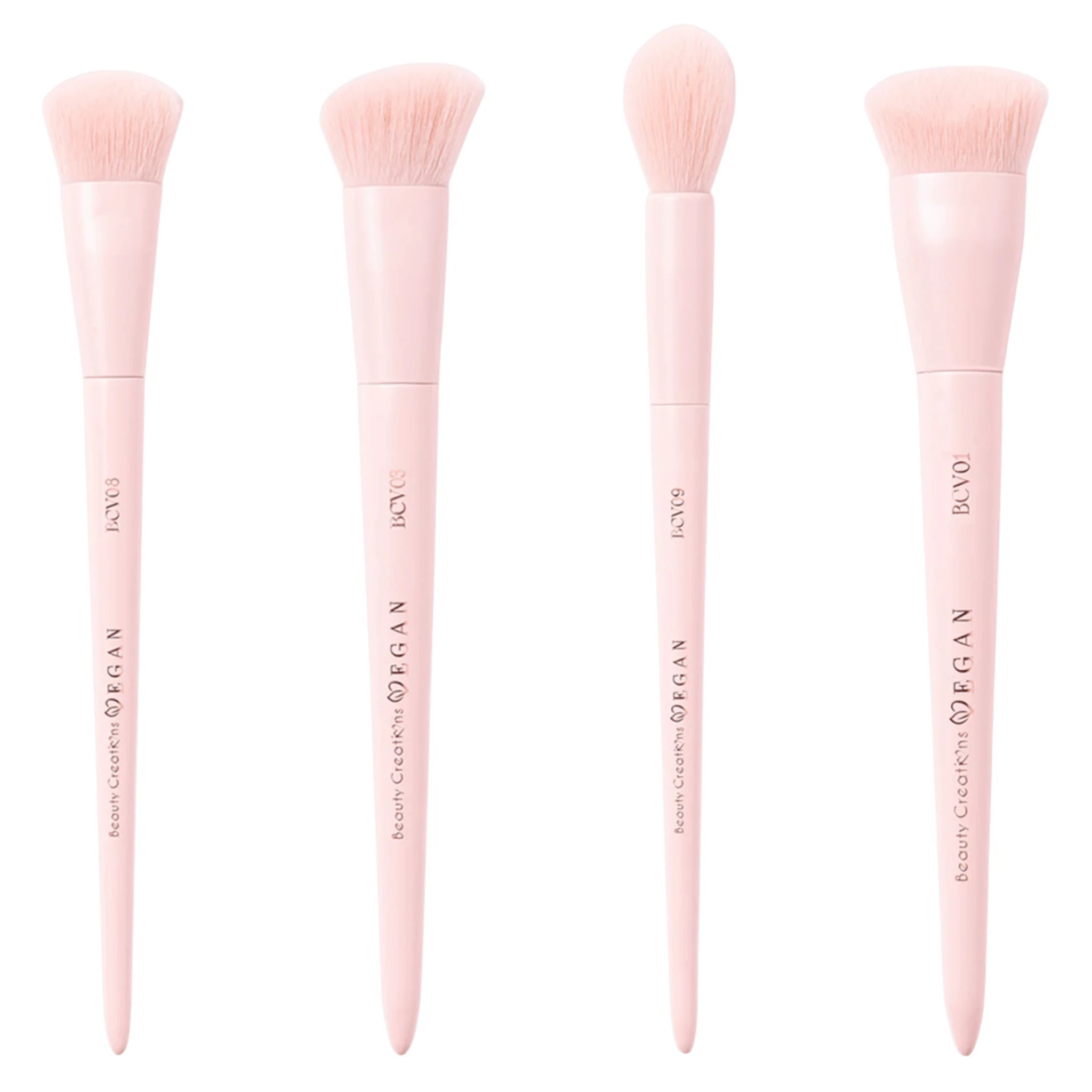 Brochas Veganas Surtidas Beauty Creations | Cosméticos al por Mayor