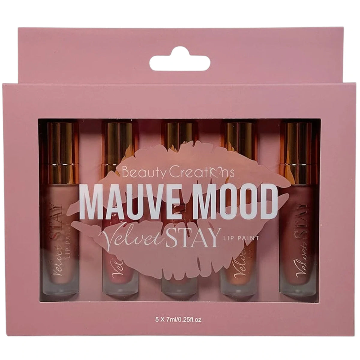 Set de Labiales Velvet Stay Beauty Creations | Cosméticos al por Mayor