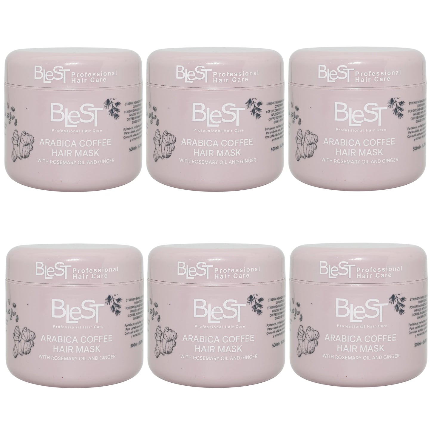 Mascarilla Capilar de Café Arábica Blest | Cosméticos al por Mayor