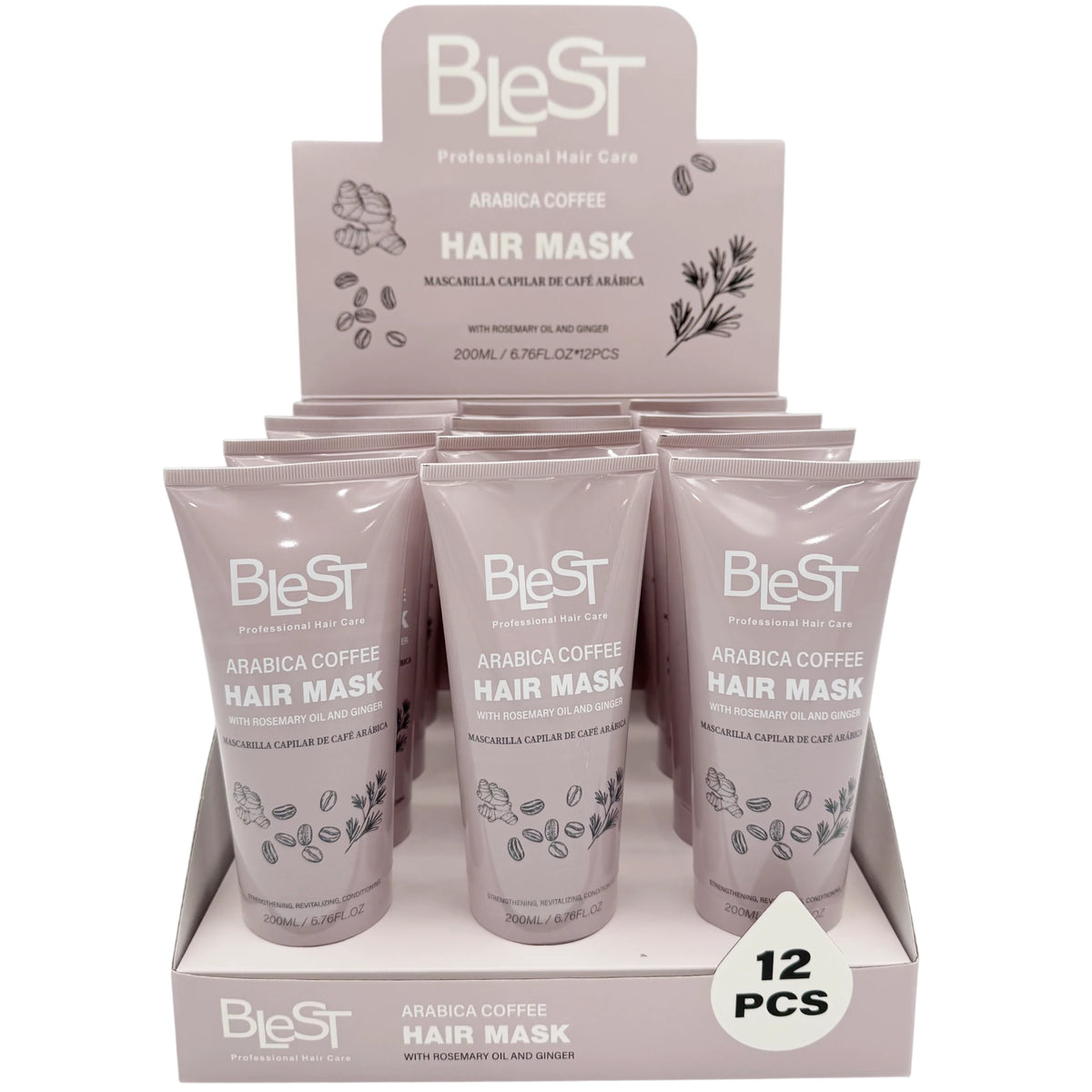Mascarilla Capilar de Café Arábica - Blest | Cosméticos al por Mayor