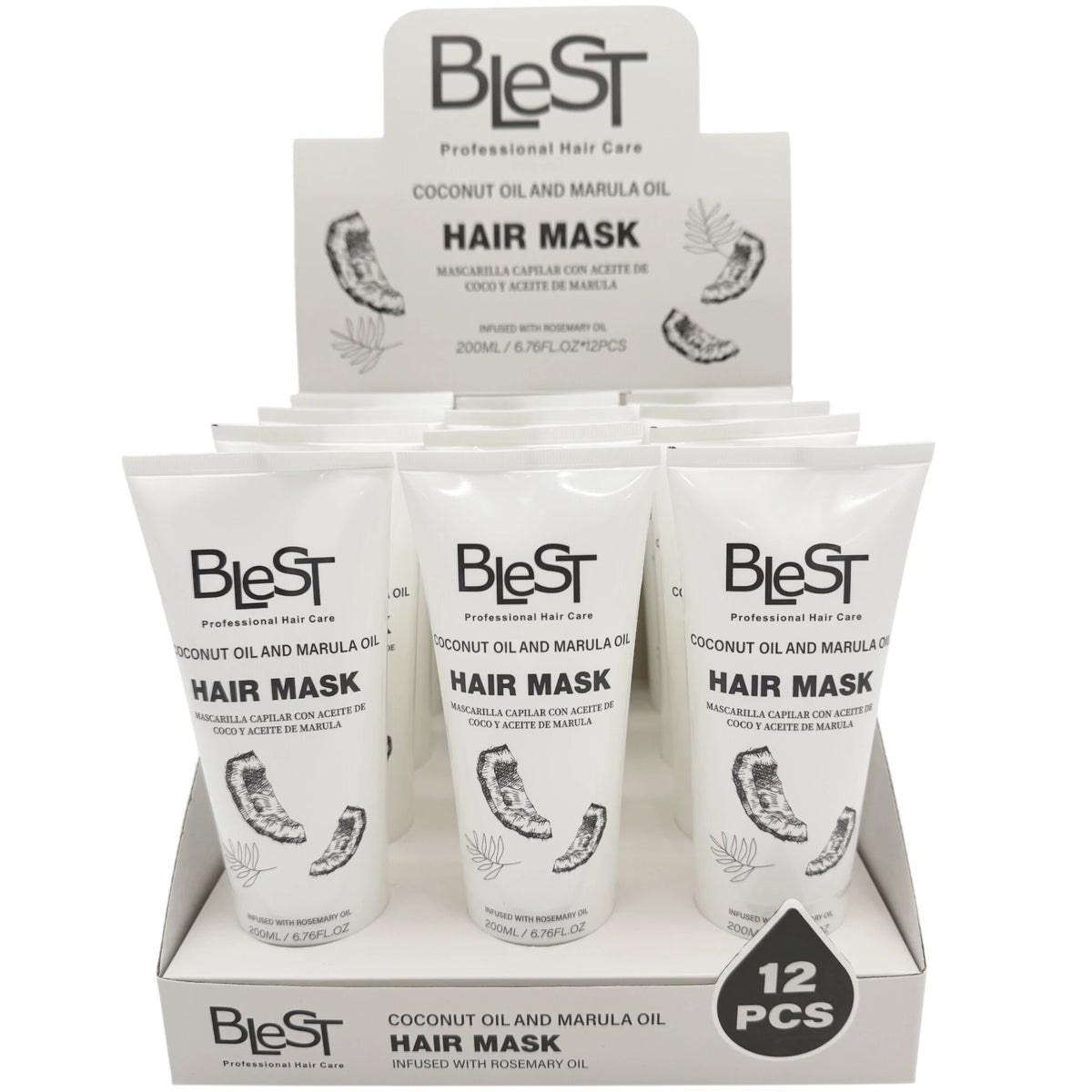 Mascarilla Capilar Aceite de Coco - Blest | Cosméticos al por Mayor