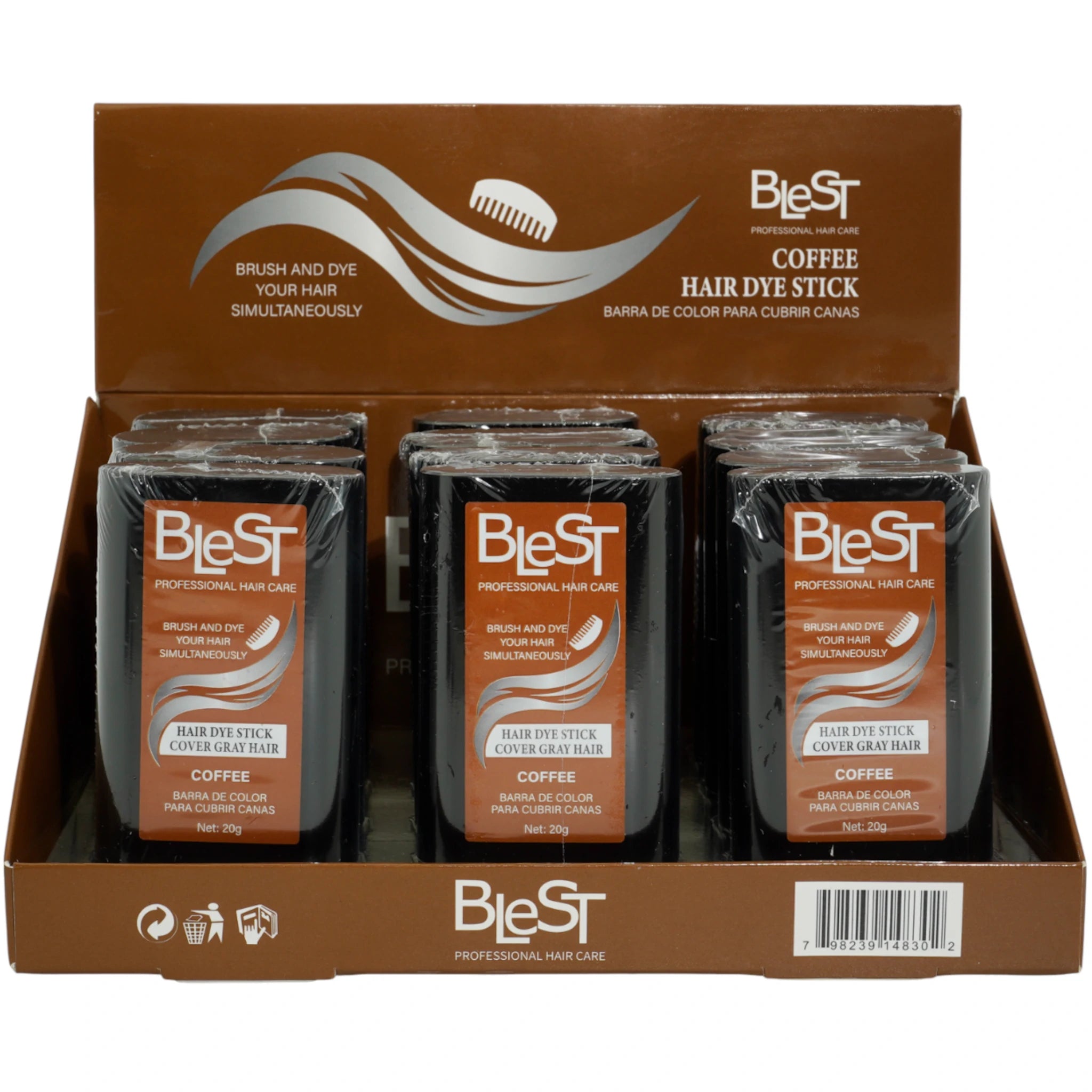 Tinte para el Cabello en Barra Coffee Blest | Cosméticos al por Mayor