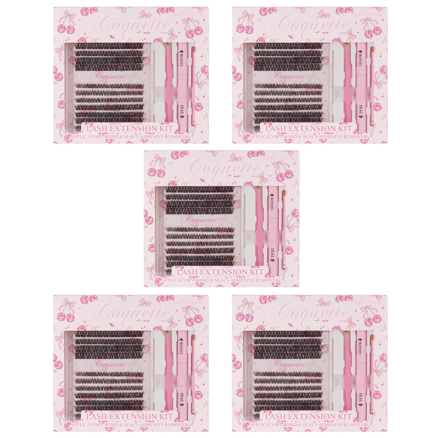 Kit de Extensiones de Pestañas Coquette | Cosméticos al por Mayor