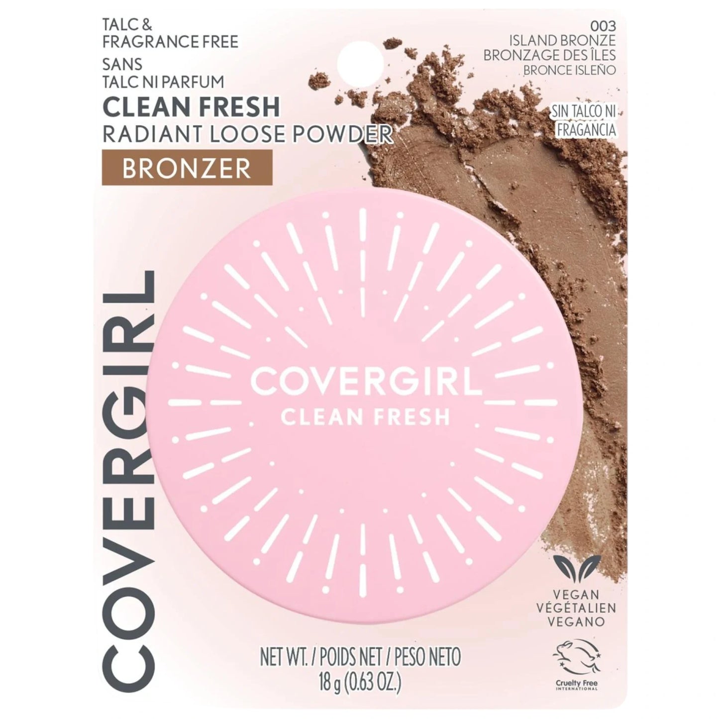Polvos Bronceadores Sueltos Clean Covergirl | Cosméticos al por Mayor