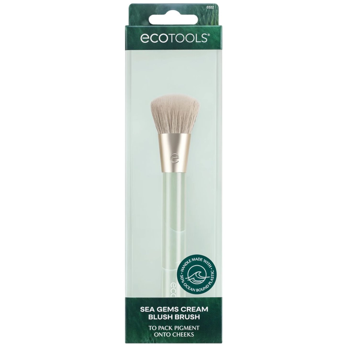 Brocha para Rubor en Crema Sea Gems Ecotools | Cosméticos al por Mayor
