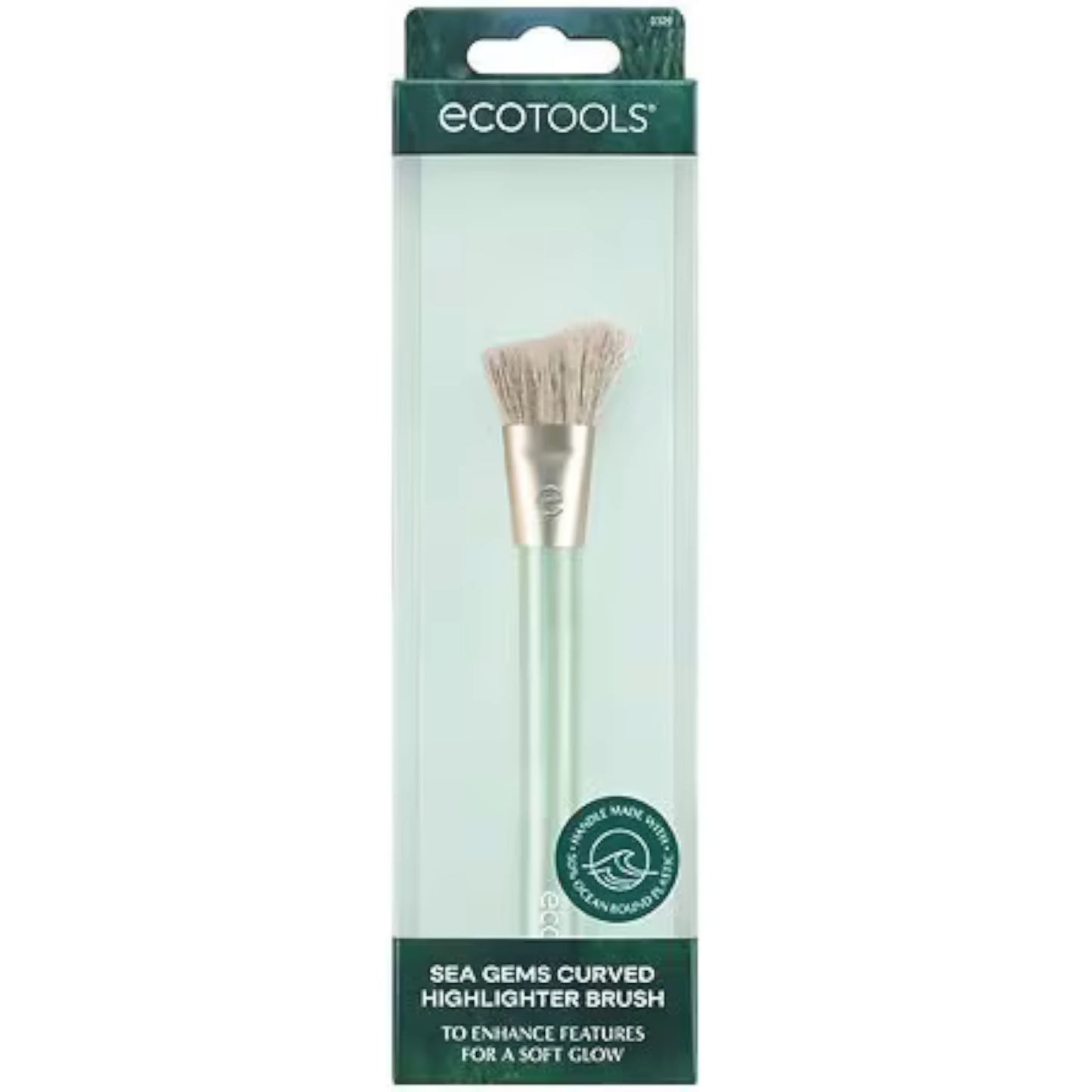 Brocha Curva para Iluminador Sea Gems Ecotools - Venta al por Mayor 12 Unidades (200329)