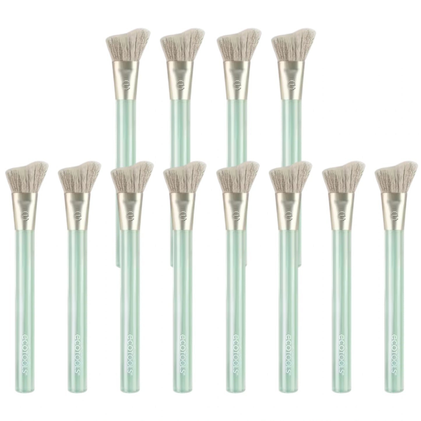 Brocha Curva para Iluminador Sea Gems Ecotools - Venta al por Mayor 12 Unidades (200329)