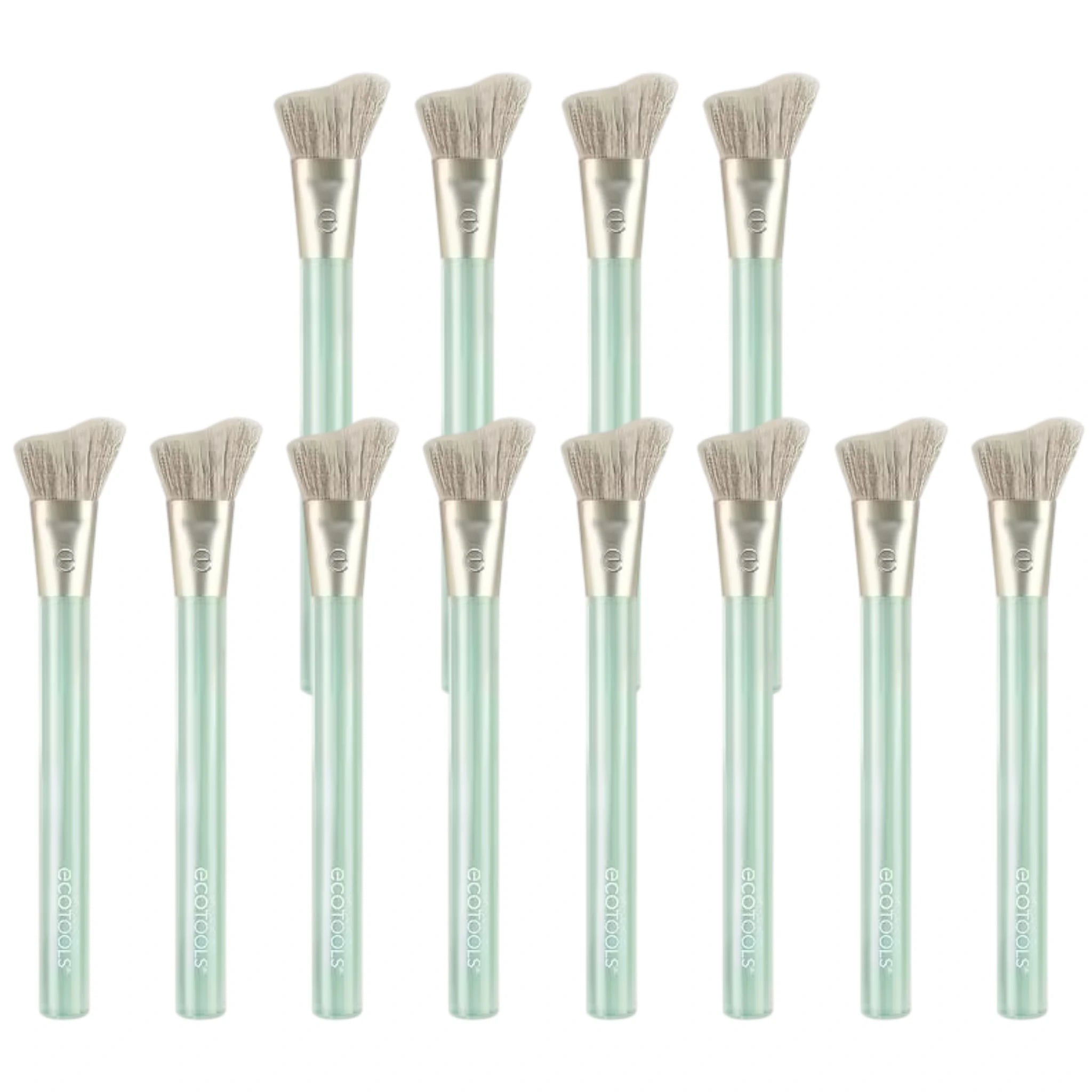 Brocha Curva para Iluminador Sea Gems Ecotools - Venta al por Mayor 12 Unidades (200329)