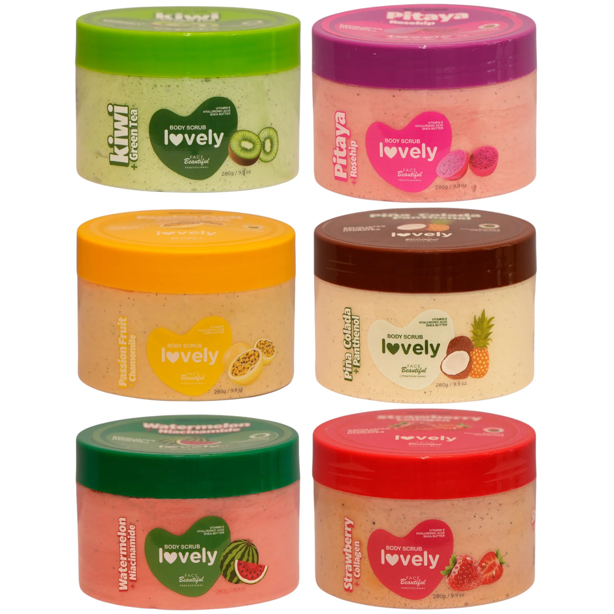 Exfoliante Corporal Lovely - Face Beautiful | Cosméticos al por Mayor