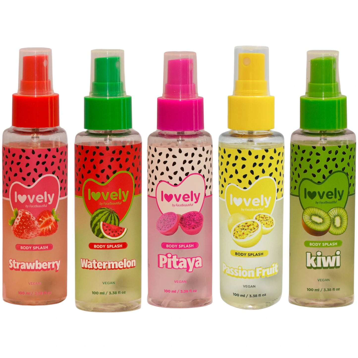 Sprays Corporales Lovely Face Beautiful | Cosméticos al por Mayor