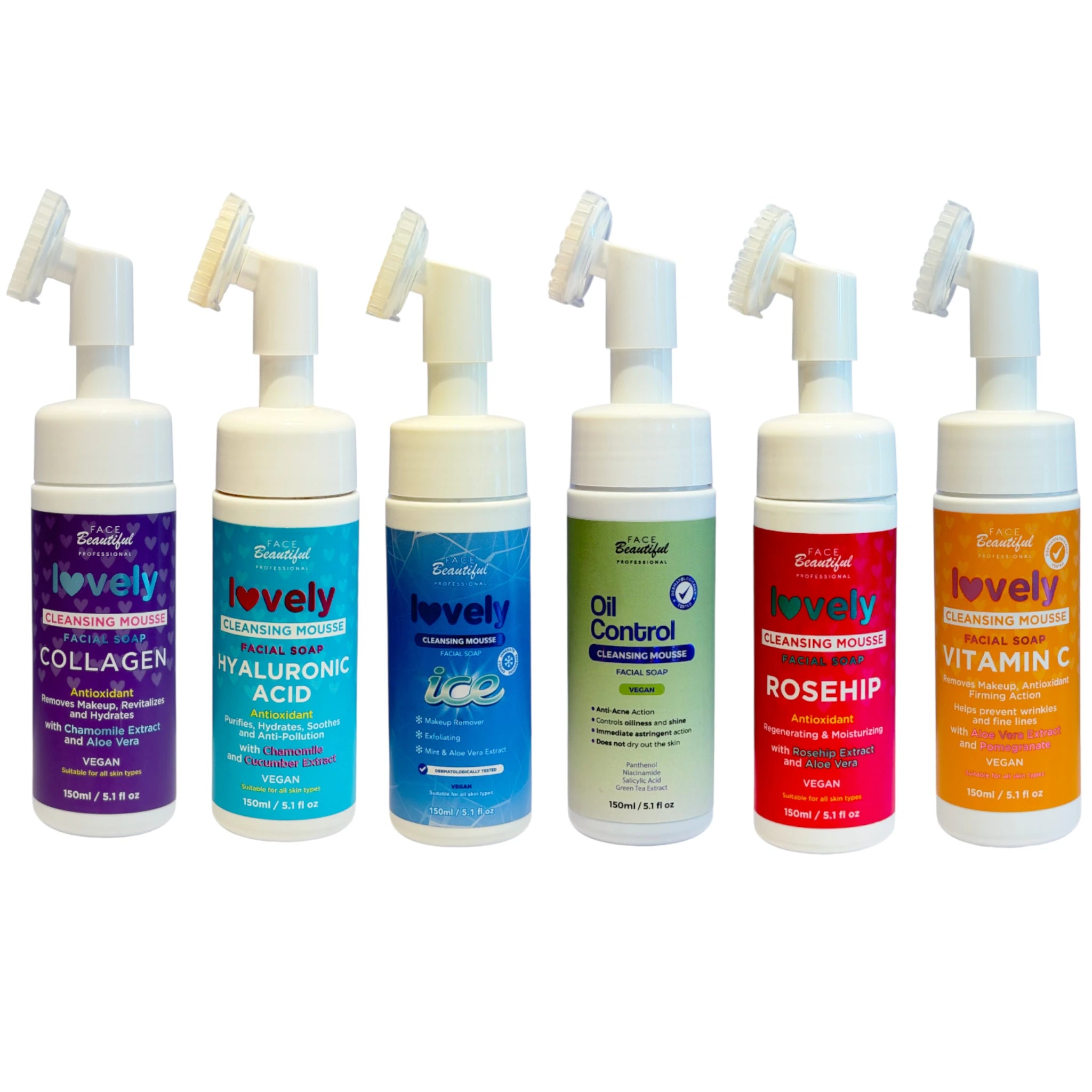 Mousse Limpiador Lovely - Face Beautiful | Cosméticos al por Mayor