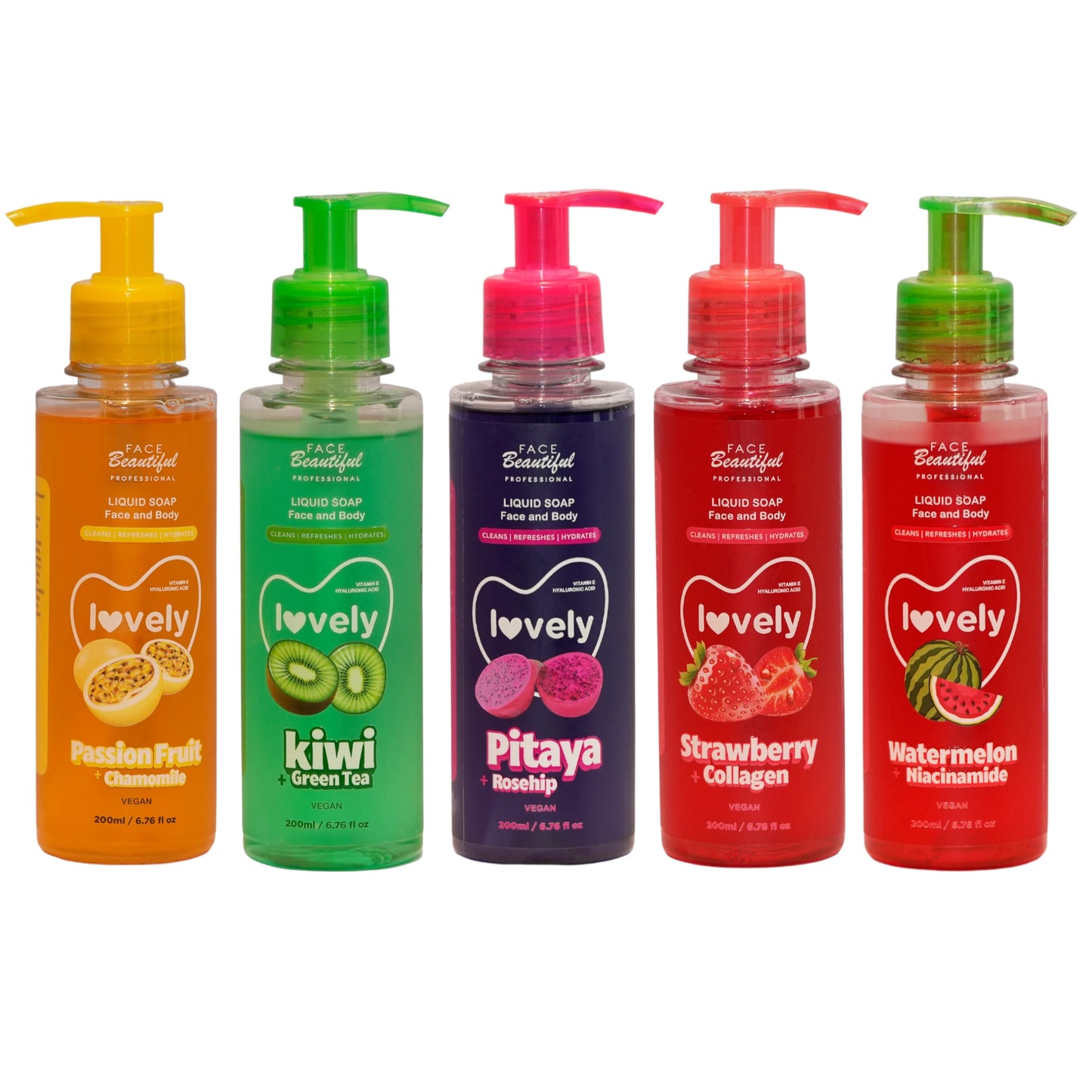 Jabon Líquido Lovely - Face Beautiful | Cosméticos al por Mayor