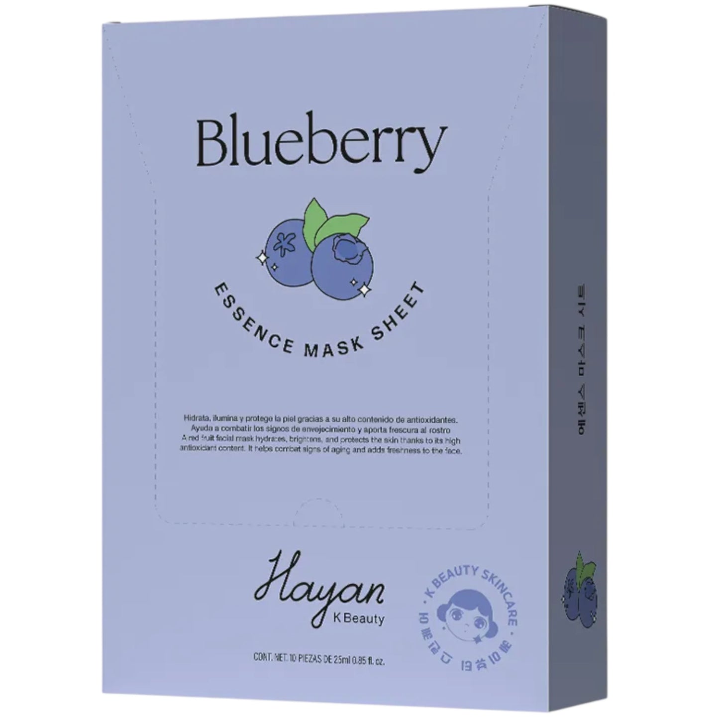 Mascarilla Facial Blue Berry Hayan Cosmetics | Cosméticos al por Mayor
