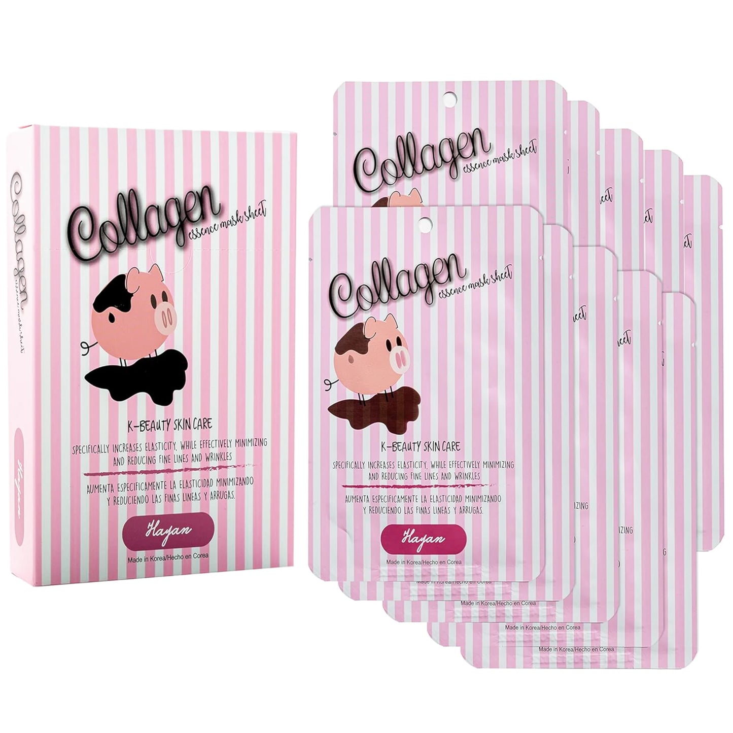 Mascarilla Facial Colágeno Hayan Cosmetics | Cosméticos al por Mayor