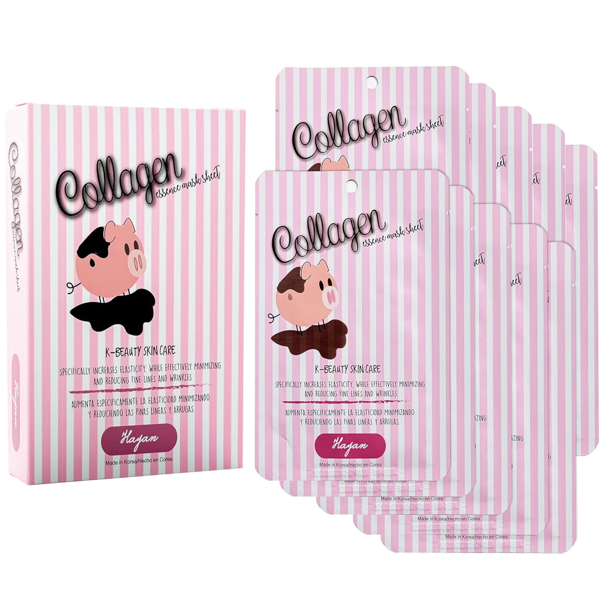 Mascarilla Facial Colágeno Hayan Cosmetics | Cosméticos al por Mayor