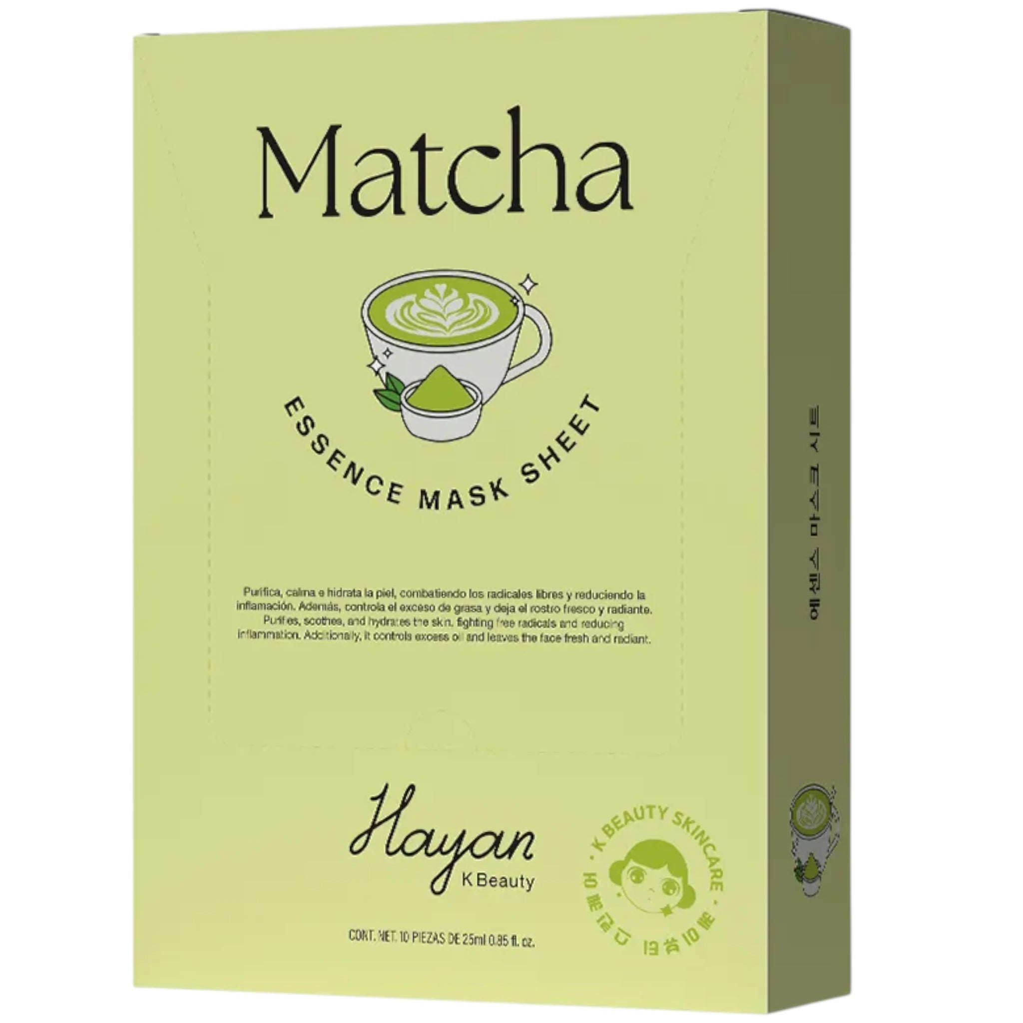 Mascarilla Facial Matcha - Hayan Cosmetics | Cosméticos al por Mayor