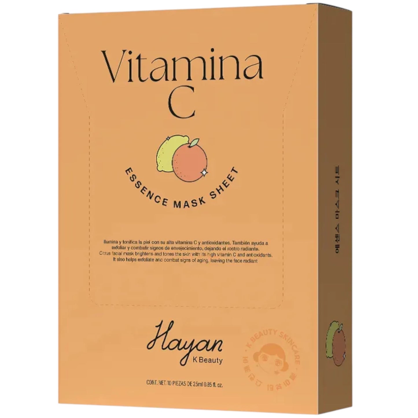 Mascarilla Facial Vitamin C Hayan Cosmetics | Cosméticos al por Mayor
