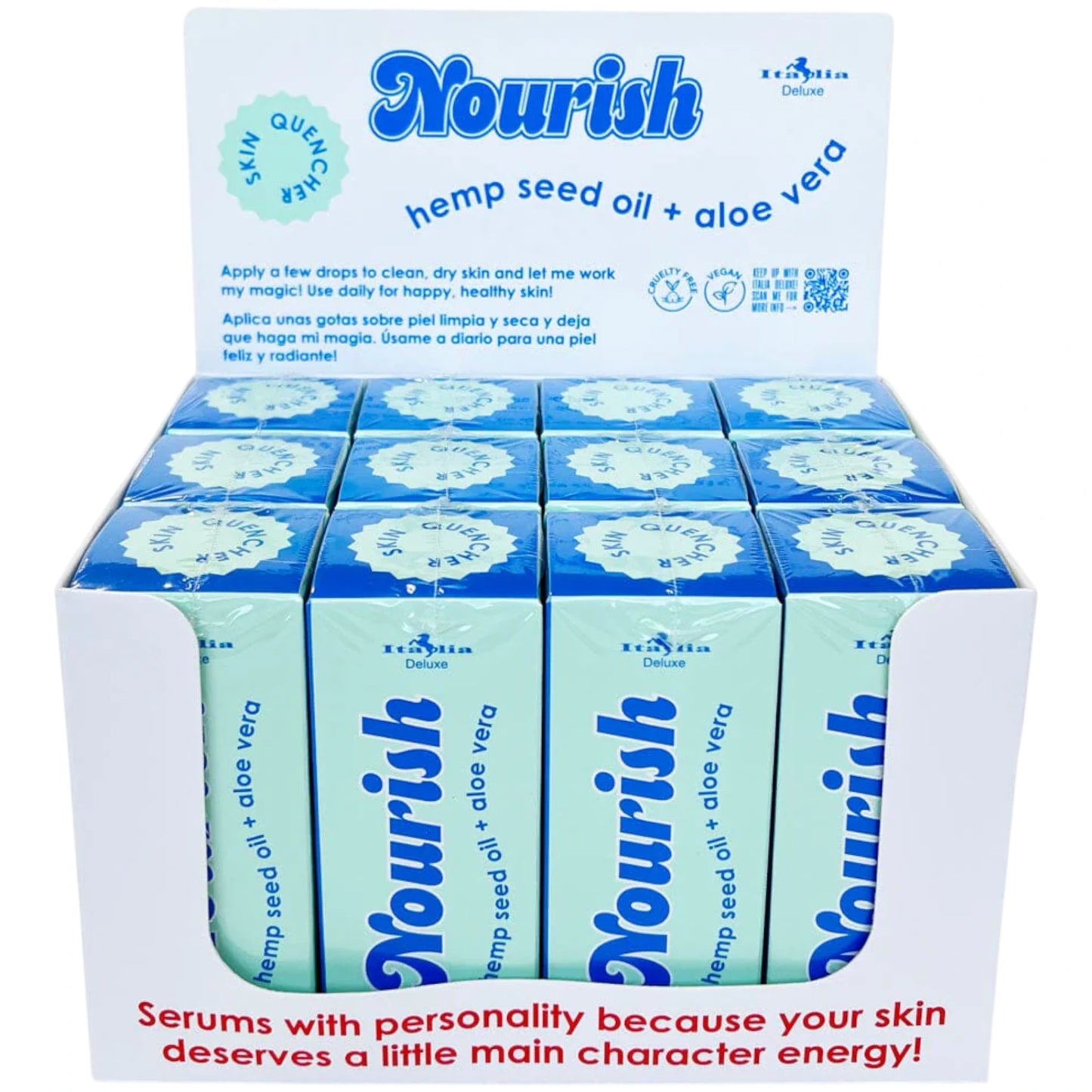 Sérum Facial Nourish Italia Deluxe | Cosméticos al por Mayor