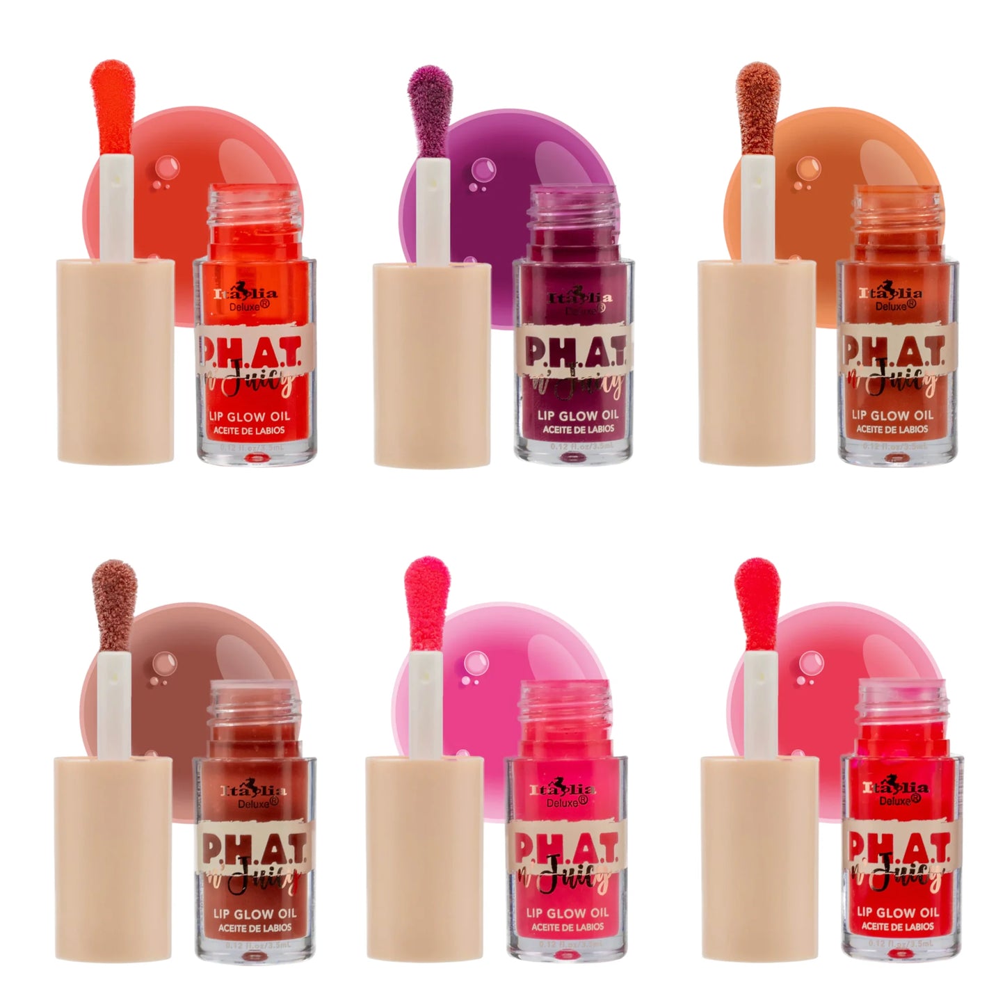 Brillo Labial P.H.A.T. N' Juicy Italia Deluxe | Cosméticos al por Mayor
