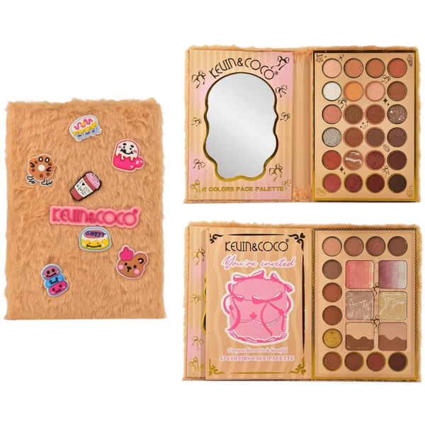 Paleta de 42 Colores - Kevin & Coco | Cosméticos al por Mayor