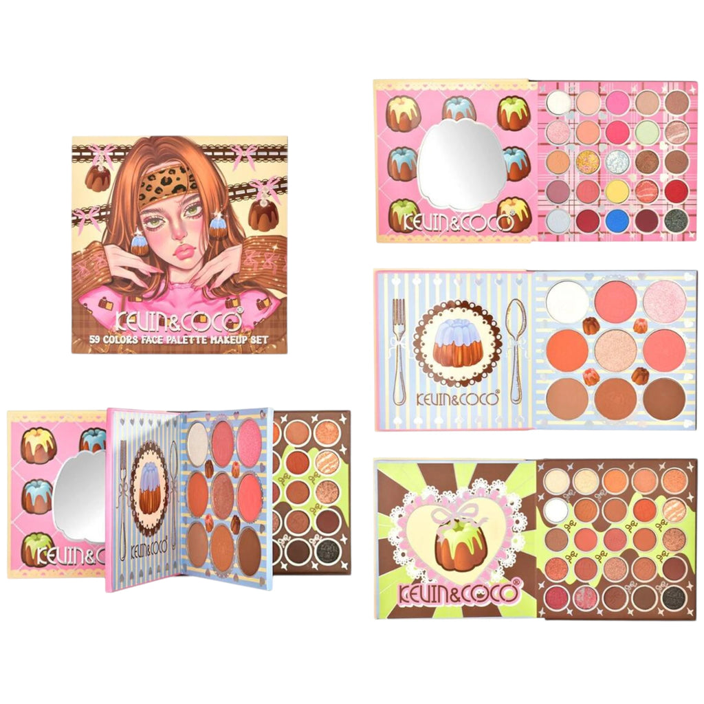 Sets Paleta de Maquillaje Kevin & Coco | Cosméticos al por Mayor