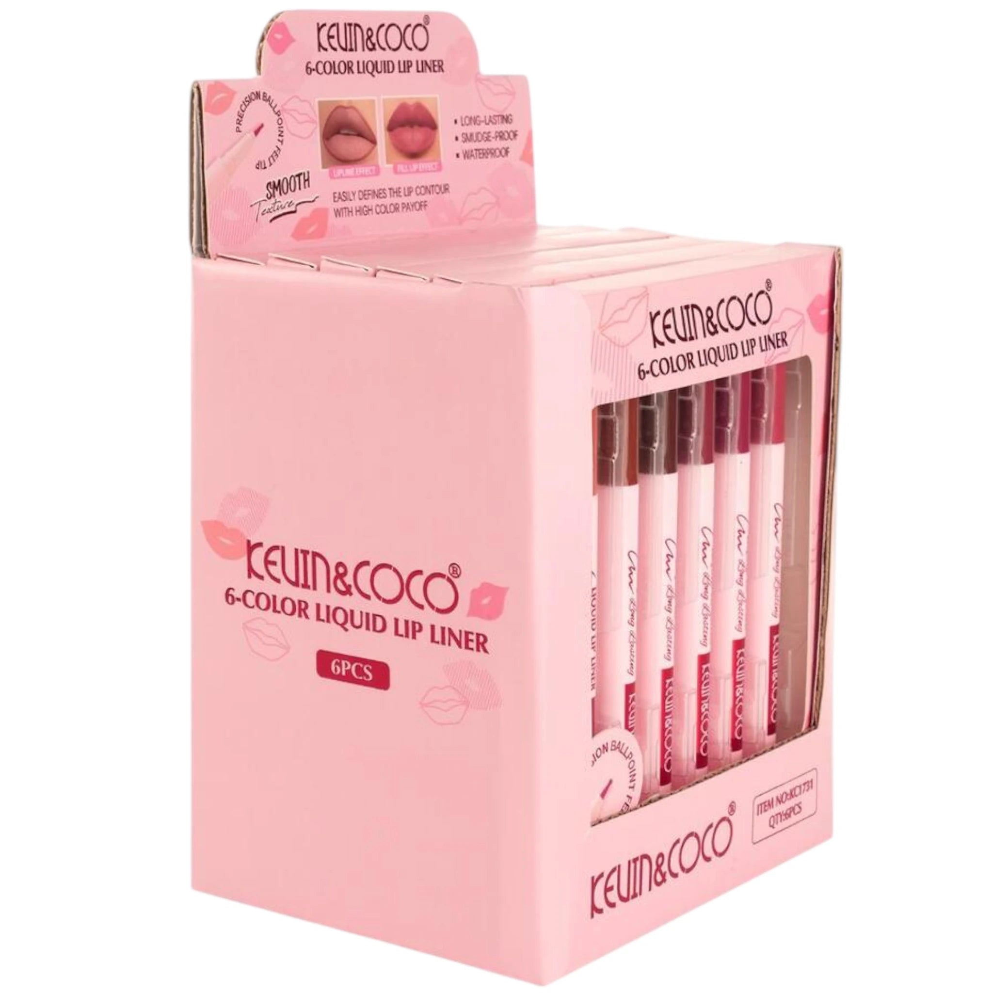 Sets de Delineador de Labios Kevin & Coco | Cosméticos al por Mayor