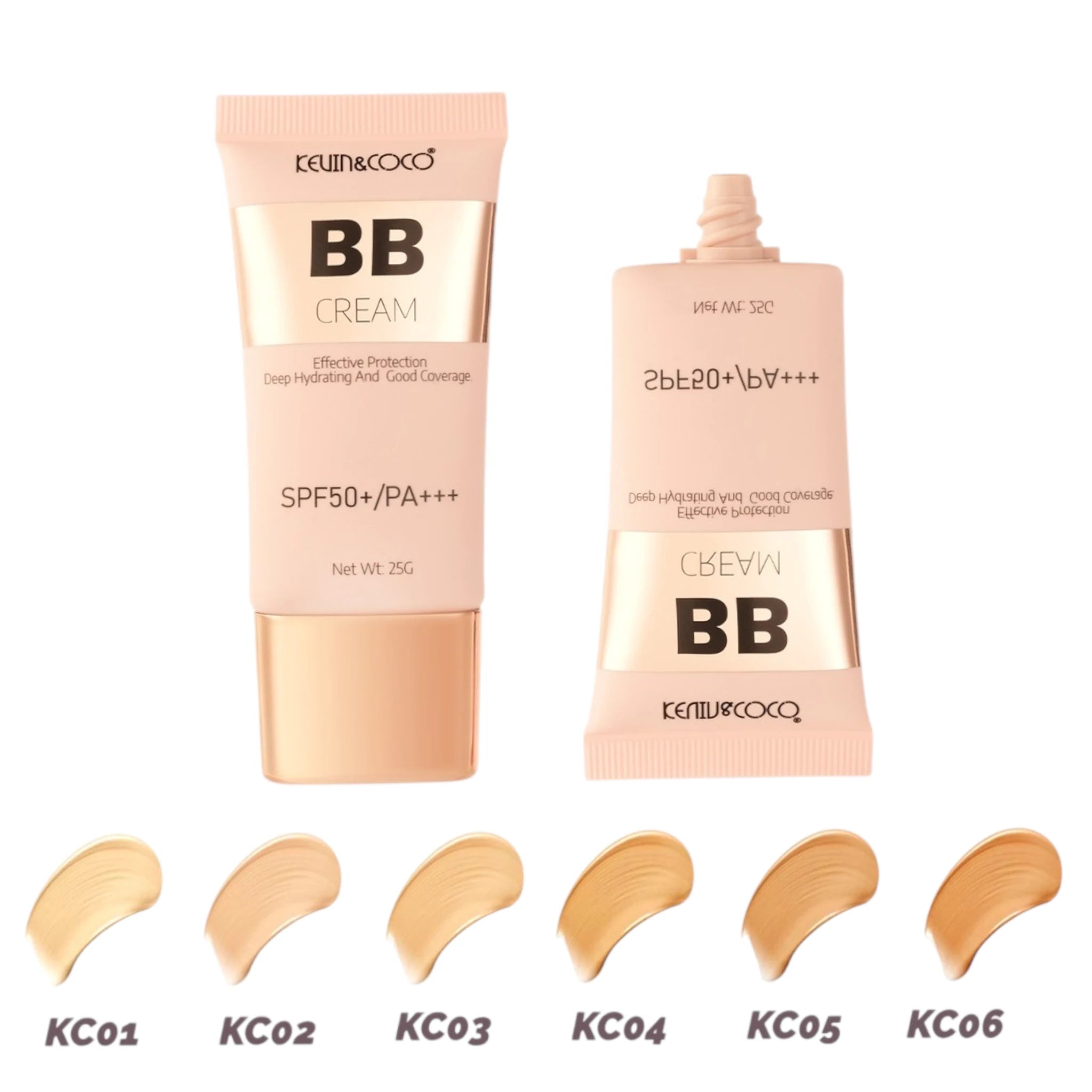 Base en Crema BB con SPF 50+ Kevin & Coco | Cosméticos al por Mayor