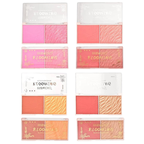 Rubor e Iluminador Blooming - Kevin & Coco | Cosméticos al por Mayor