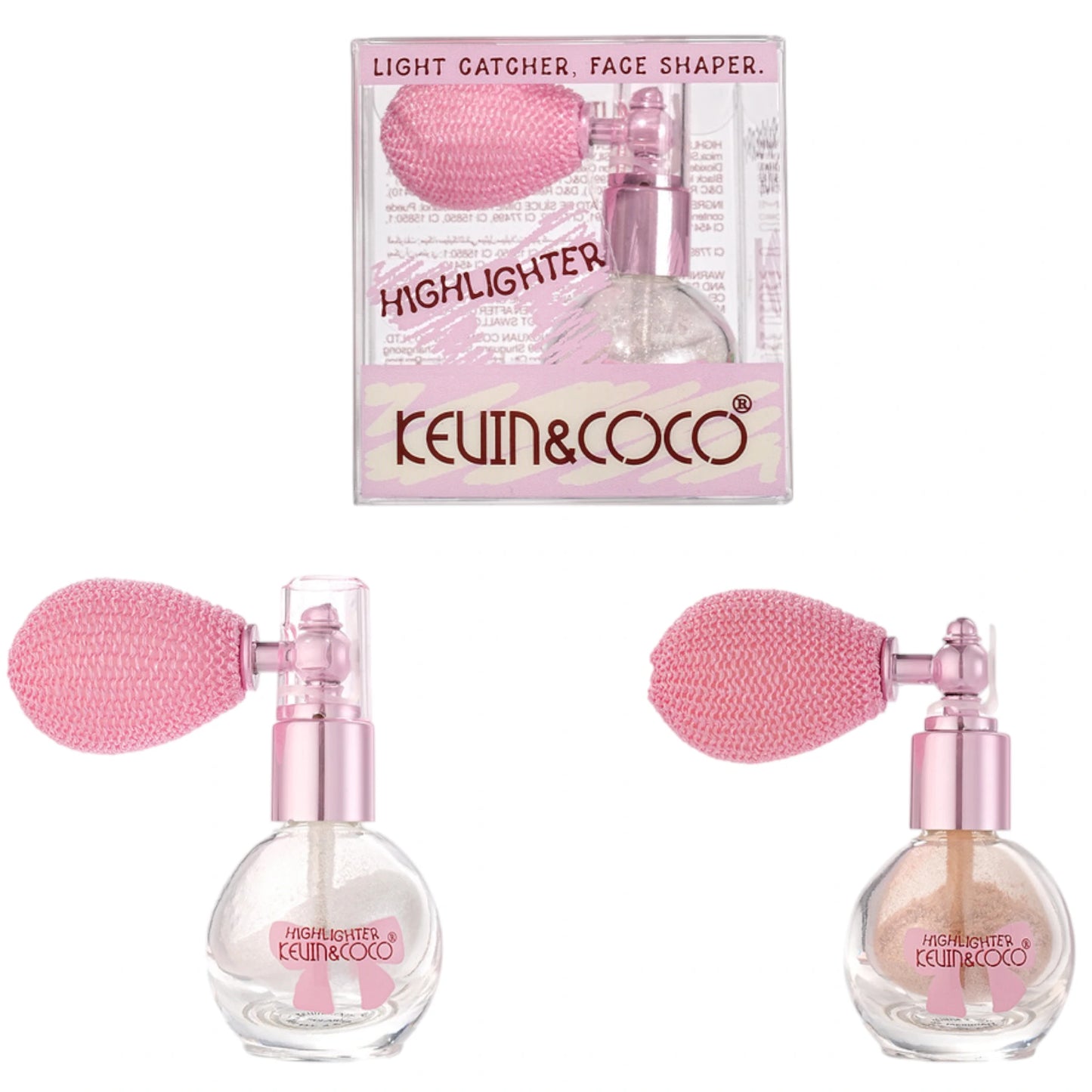 Iluminador Bow - Kevin & Coco | Cosméticos al por Mayor